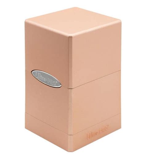 Ultra Pro Satin Tower Deck Box Metallic Rose Gold 